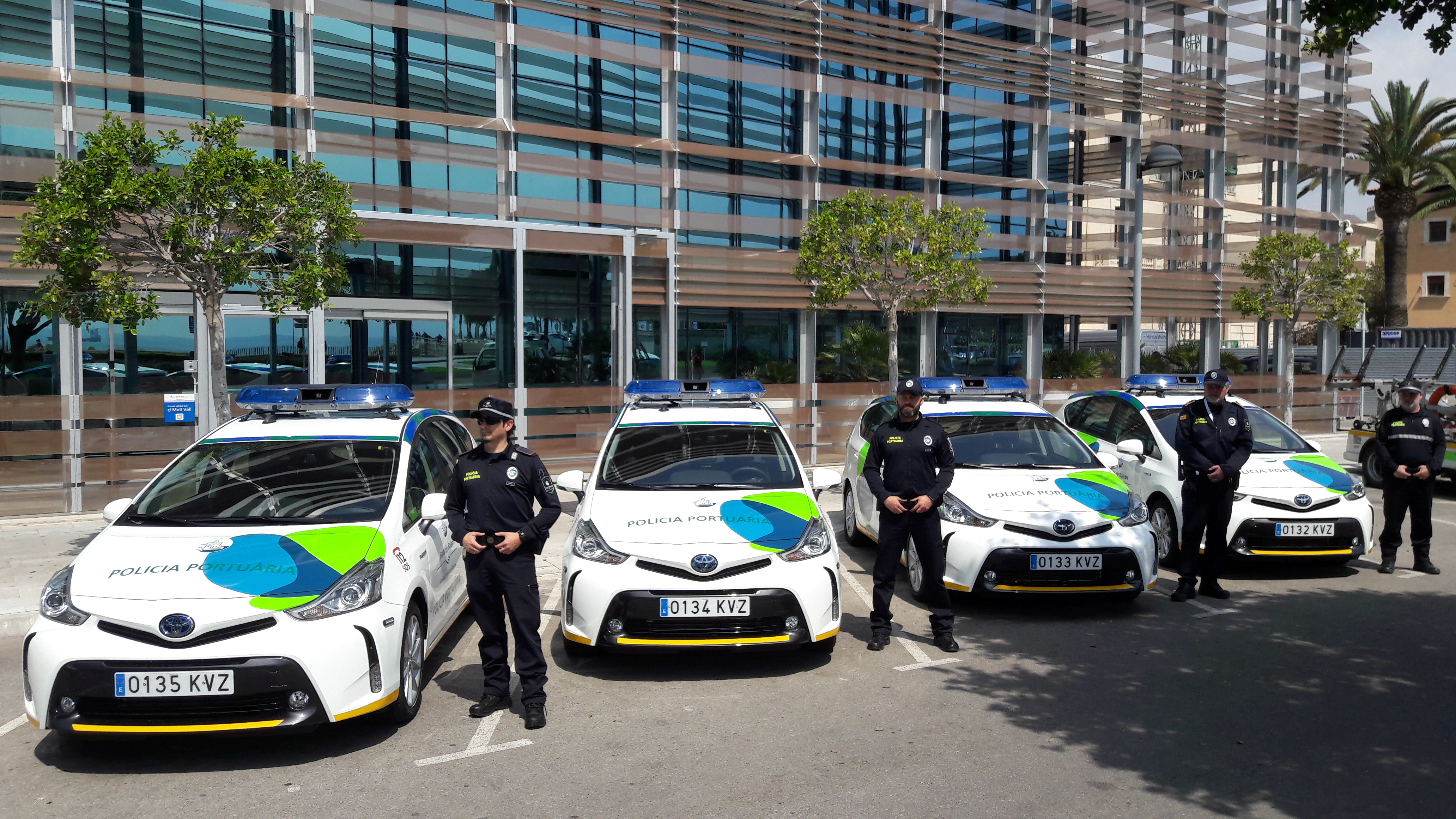 THE PORT AUTHORITY OF THE BALEARIC ISLANDS ACQUIRES FOUR NEW HYBRID VEHICLES