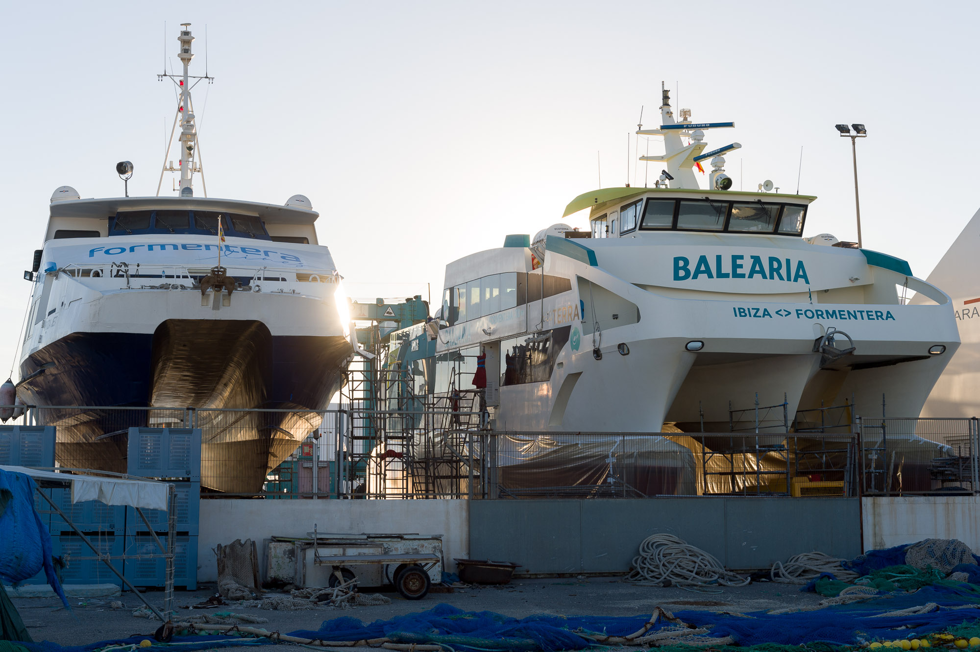 Tanit Ibiza Port to continue managing the dry dock adjacent to the fishing dock in the Port of Eivissa after being awarded the tender