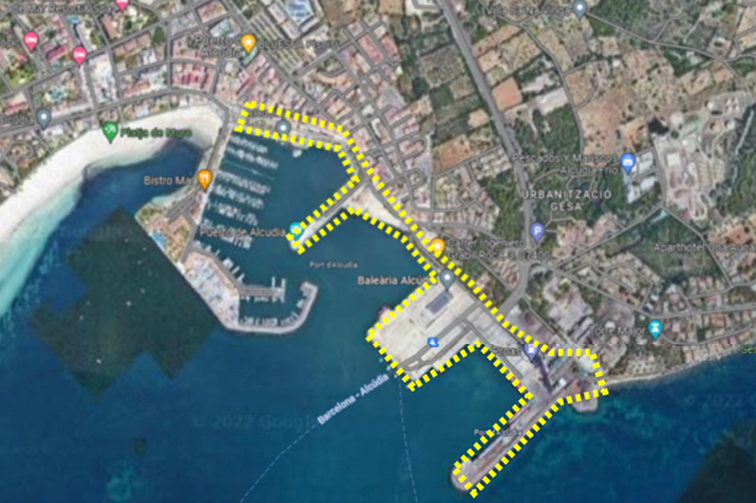 The improvement of energy efficiency of the lighting in the port of Alcúdia will reduce energy consumption by 50%