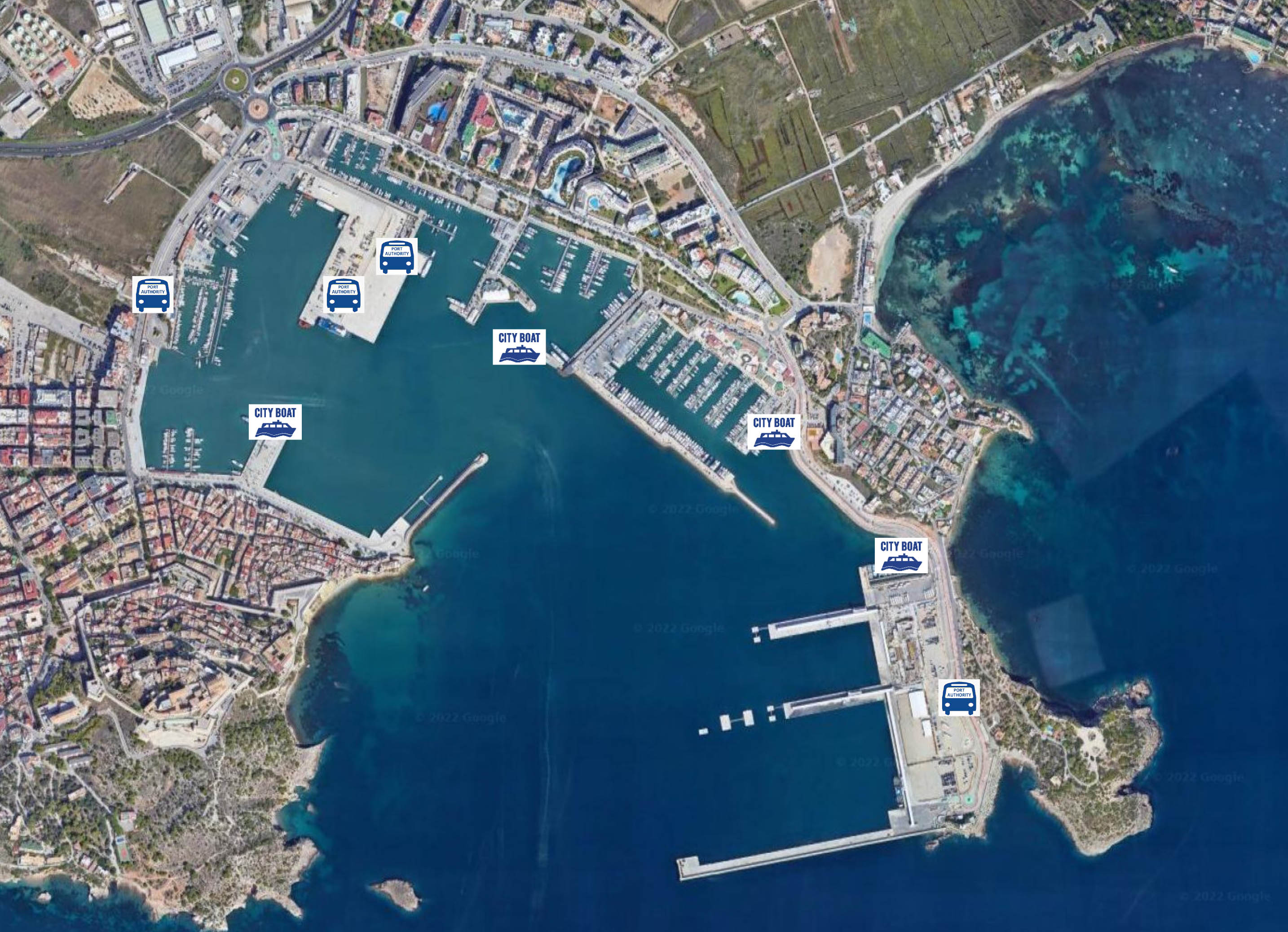 L'APB restableix el servei Port Bus al port d'Eivissa i millora la connectivitat intraportuària