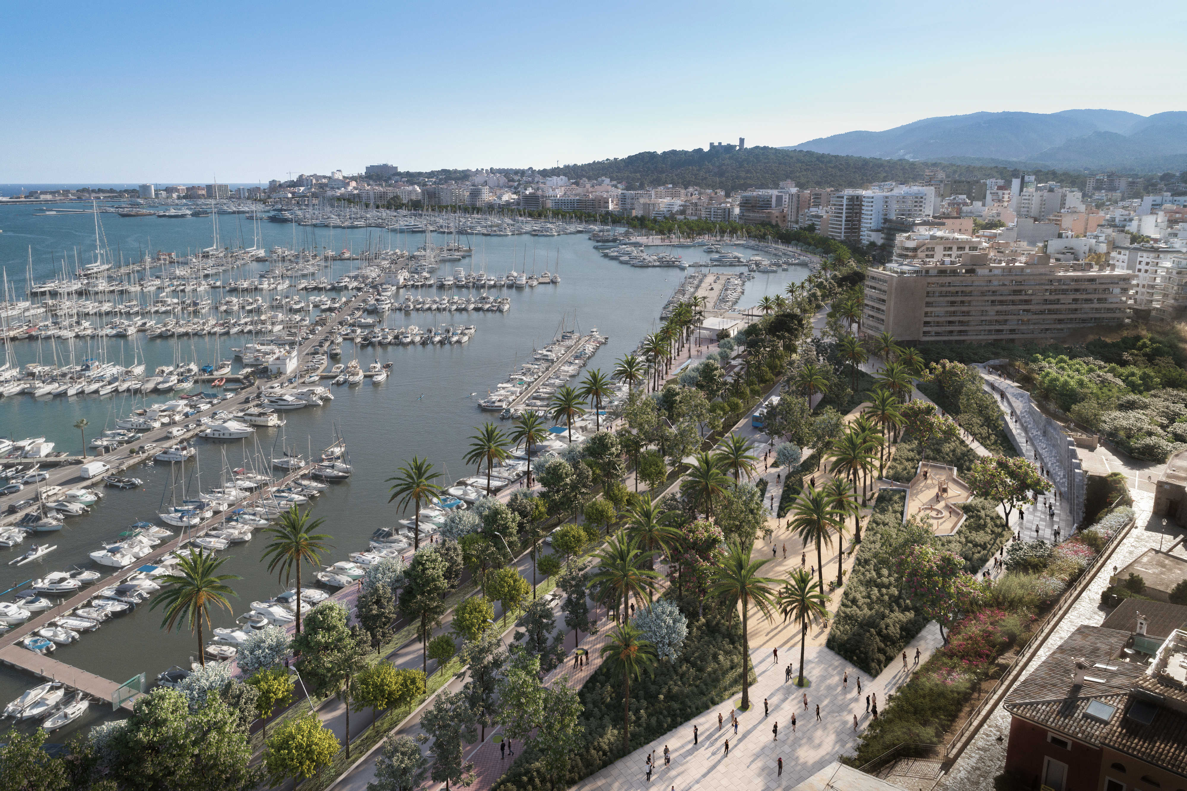 Las obras del nuevo paseo Marítimo de Palma comenzarán el 18 de noviembre