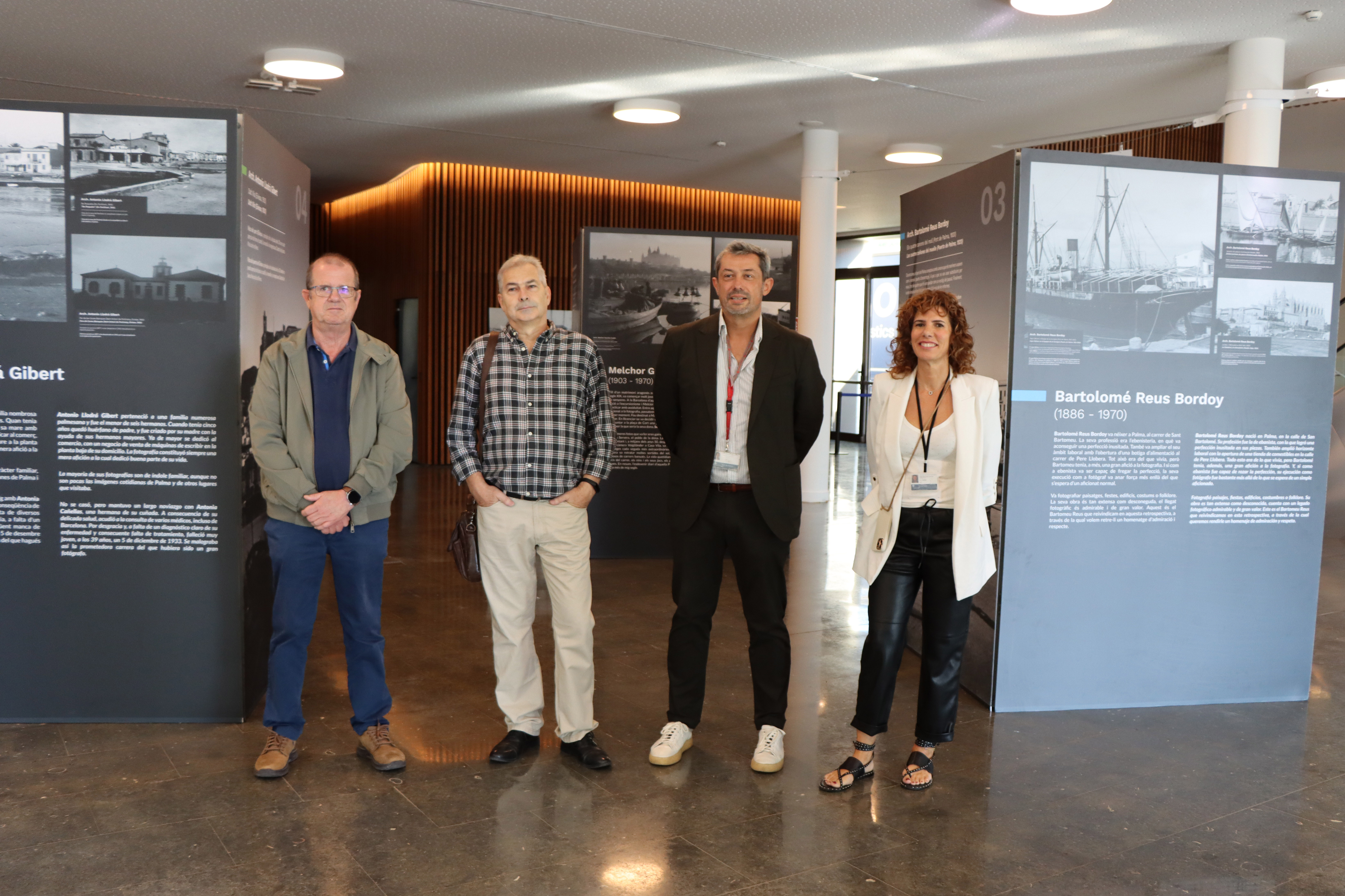 La exposición 'Ports d’un temps' muestra la vida portuaria a través de fotografías antiguas