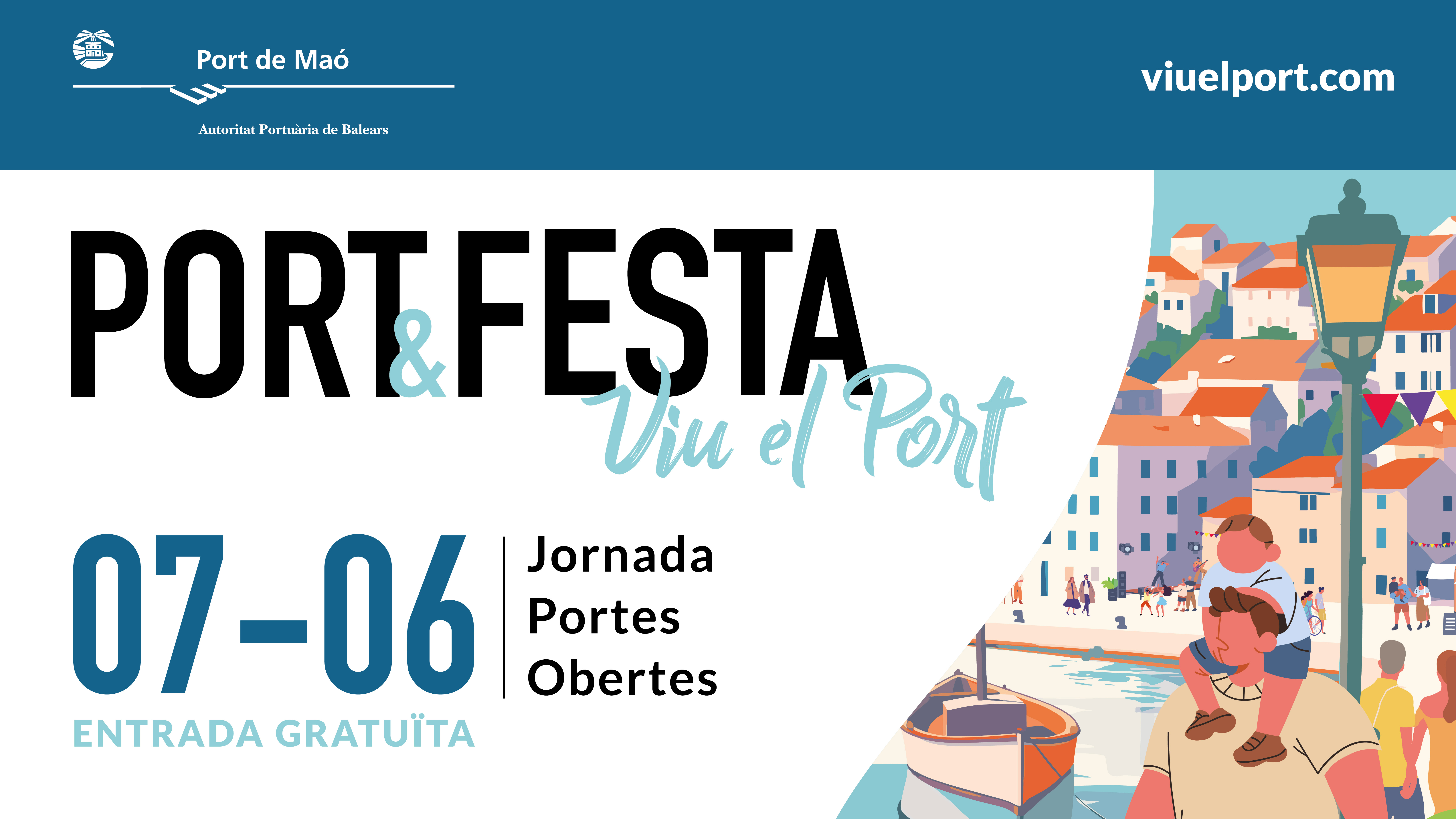 El port de Maó obre les seves portes a la ciutadania amb la jornada “Viu el Port”