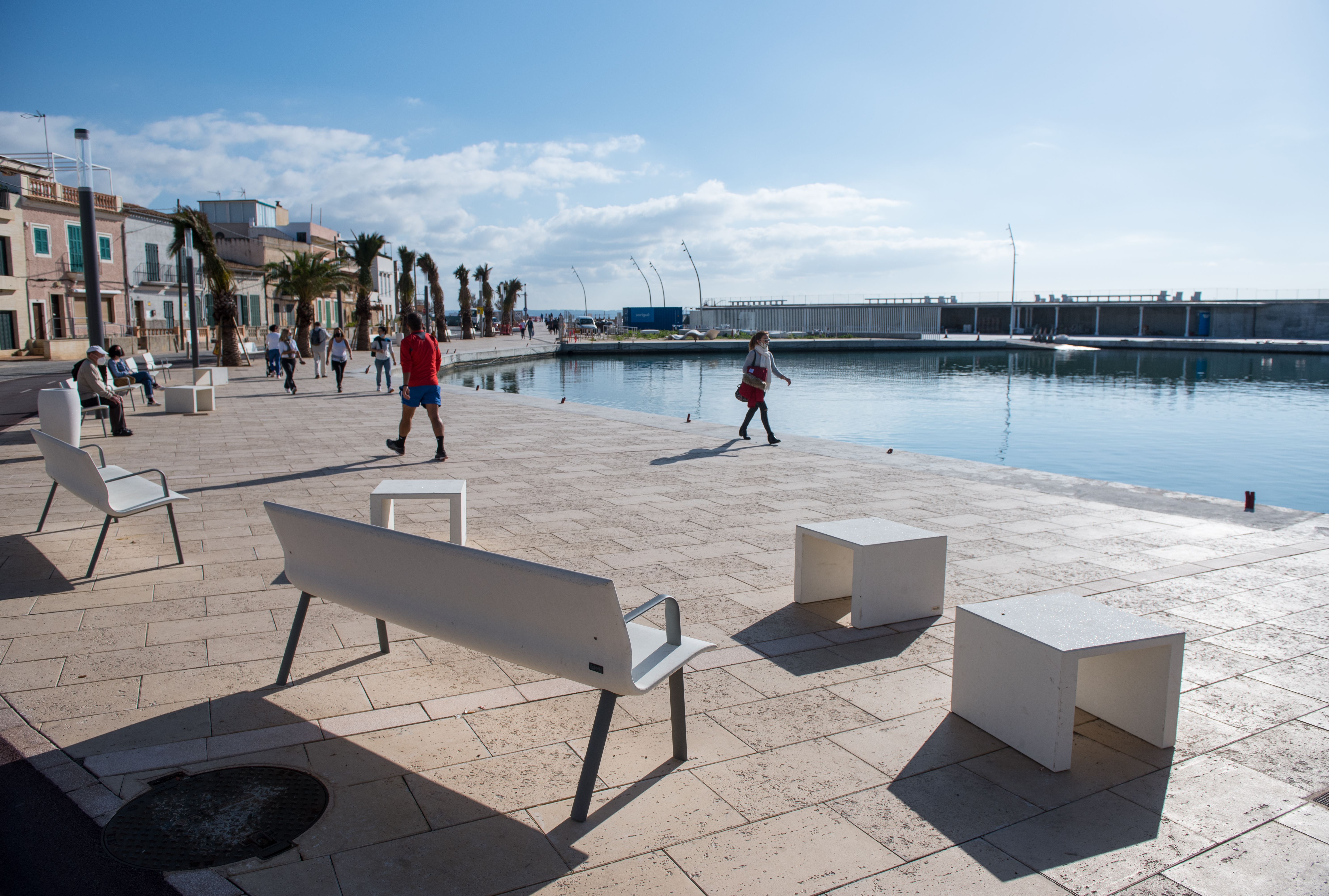 Die APB garantiert Liegeplätze für kleine Sportboote im Hafen von El Molinar