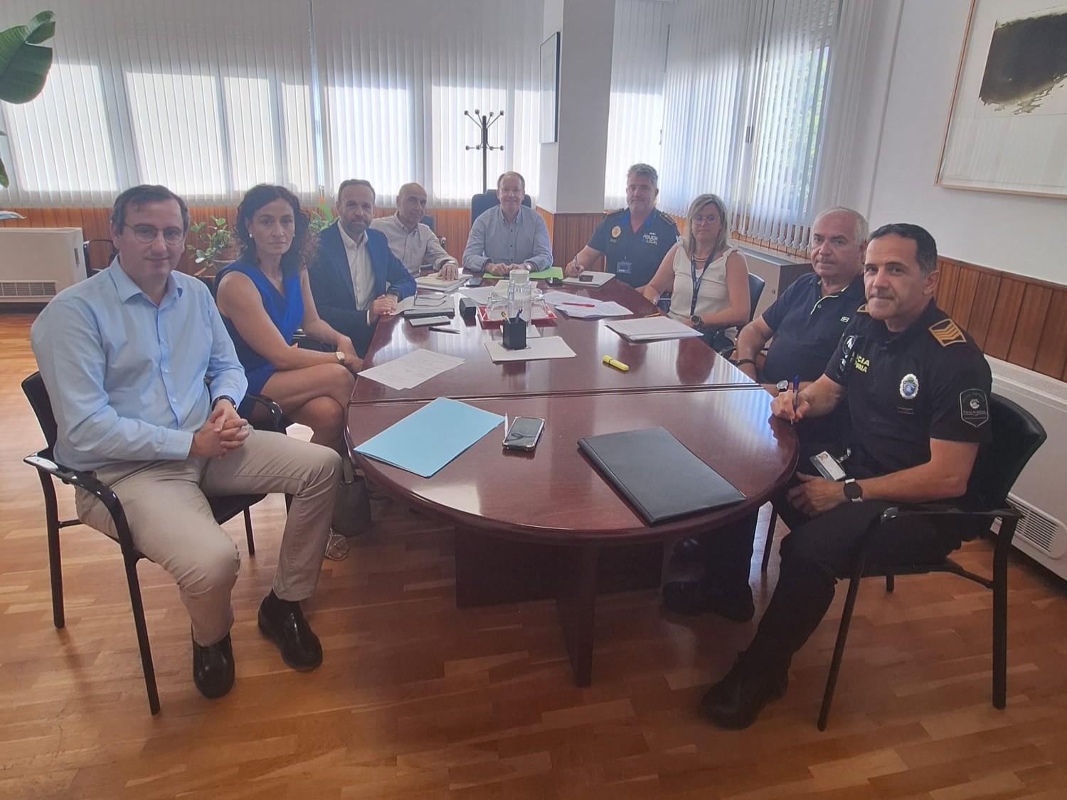 APB y el Ayuntamiento de Palma elaboran protocolos y de actuación para controlar las terrazas del paseo Marítimo