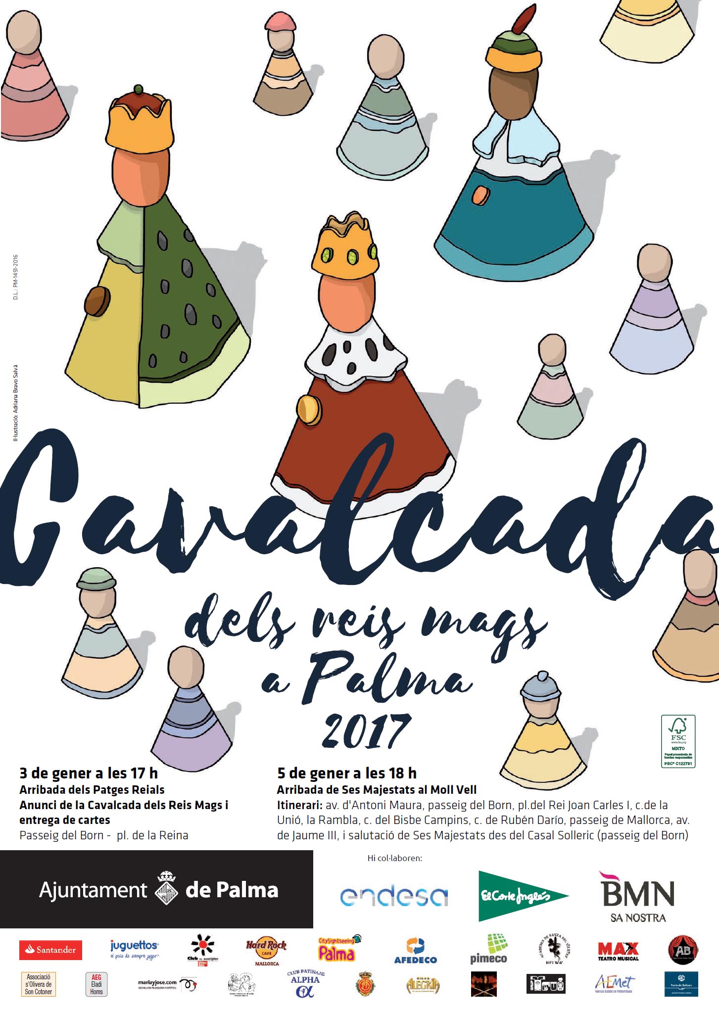 Cavalcada Reis Mags 2017