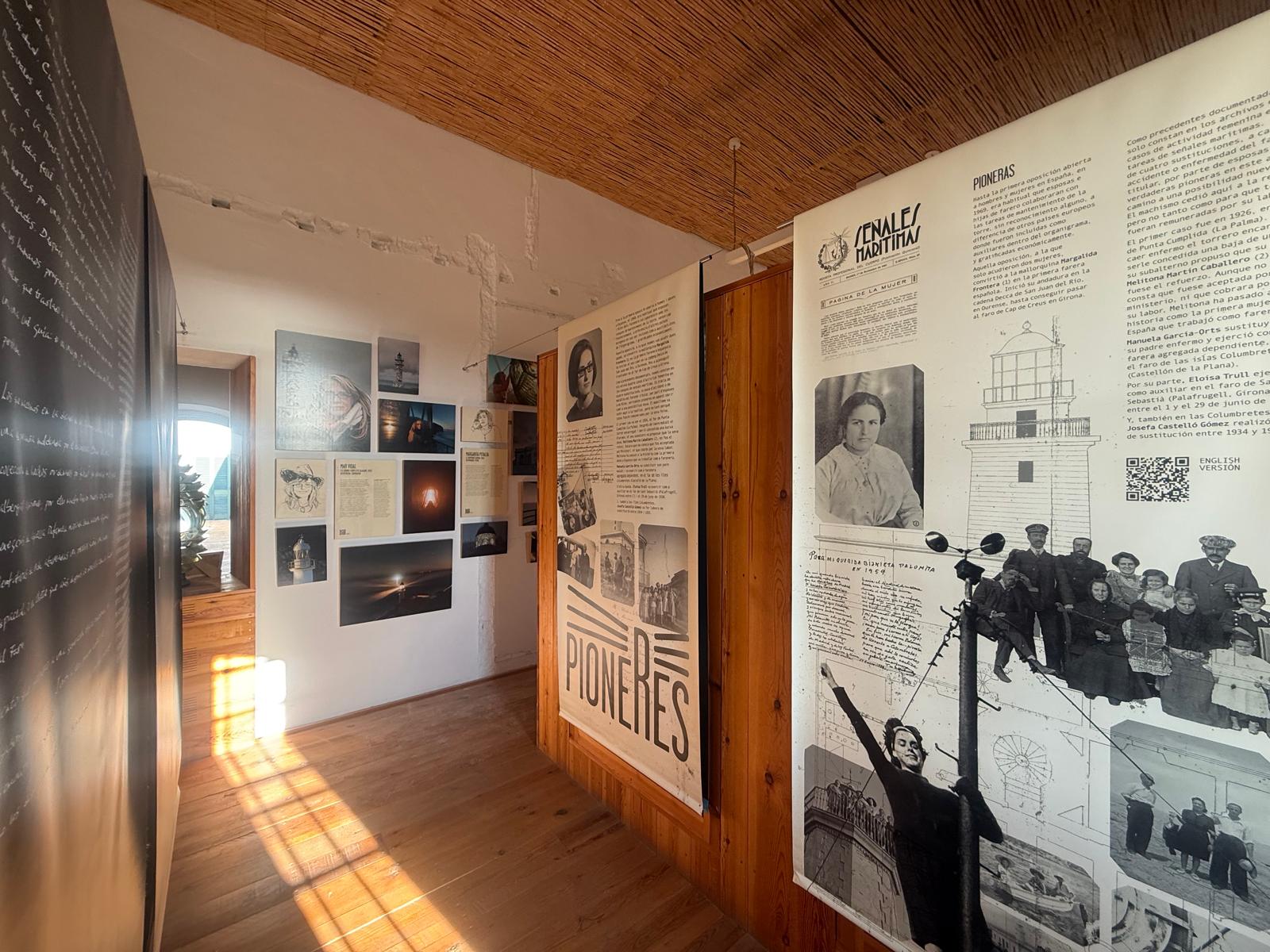 L’Ajuntament des Mercadal, en col·laboració amb l’APB, inaugura l’exposició “Fareras. La luz que nos guía” al far de Cavalleria