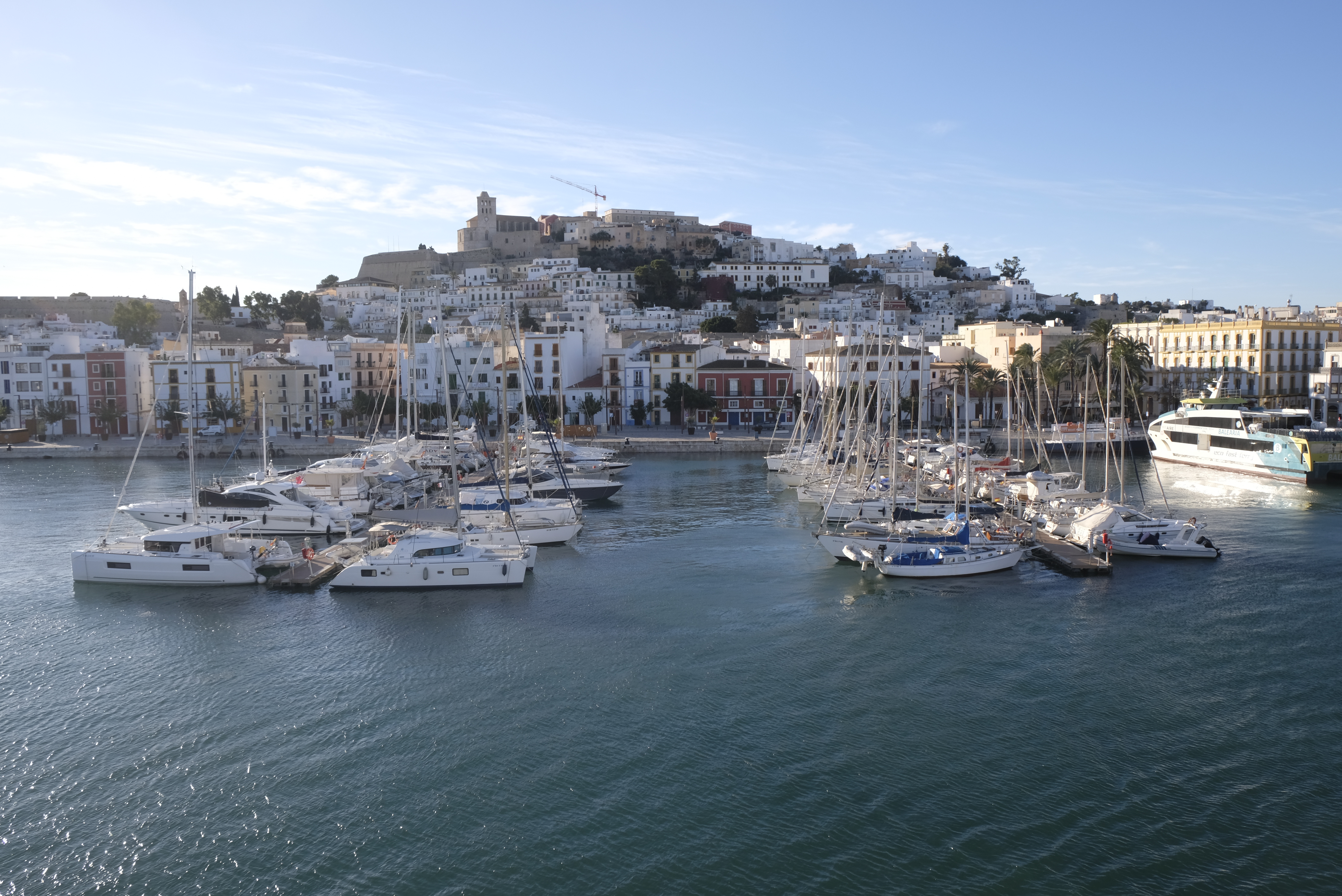 The port of Eivissa reduces the consumption of its water supply system by 50%