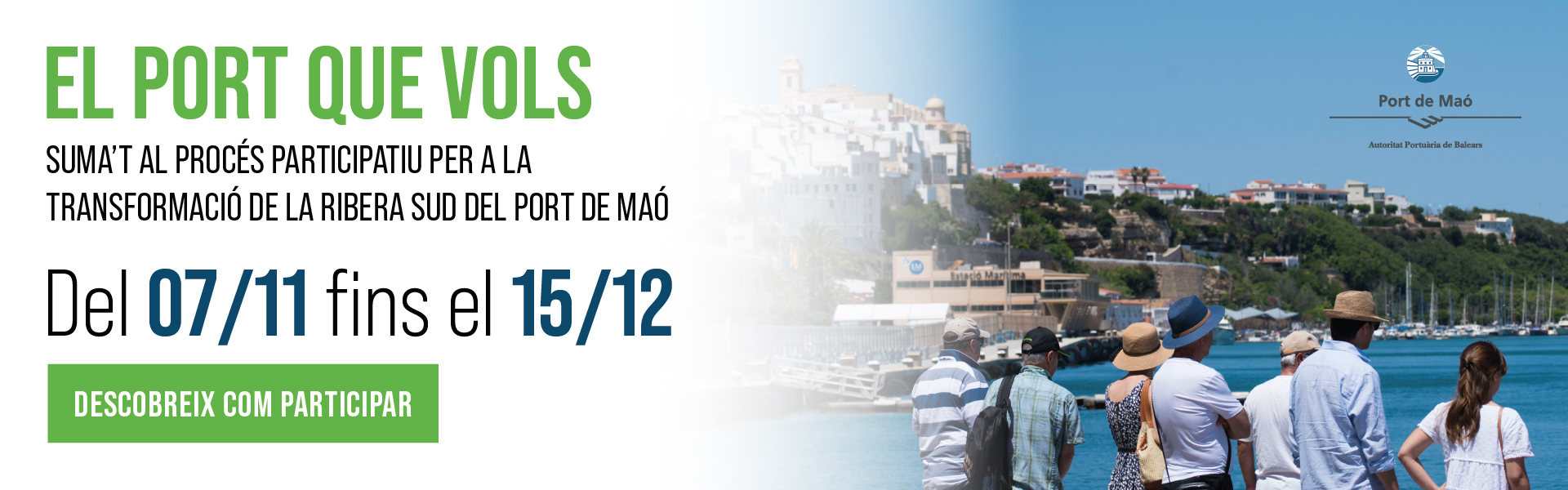Proceso participativo puerto de Maó