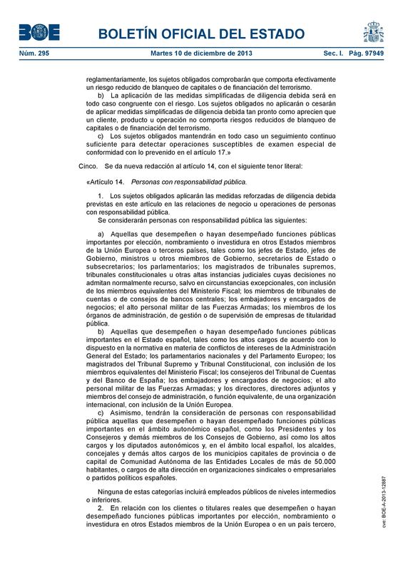 Ley 19_2013 De 9 De Diciembre De Transparencia Acceso A La Información ...