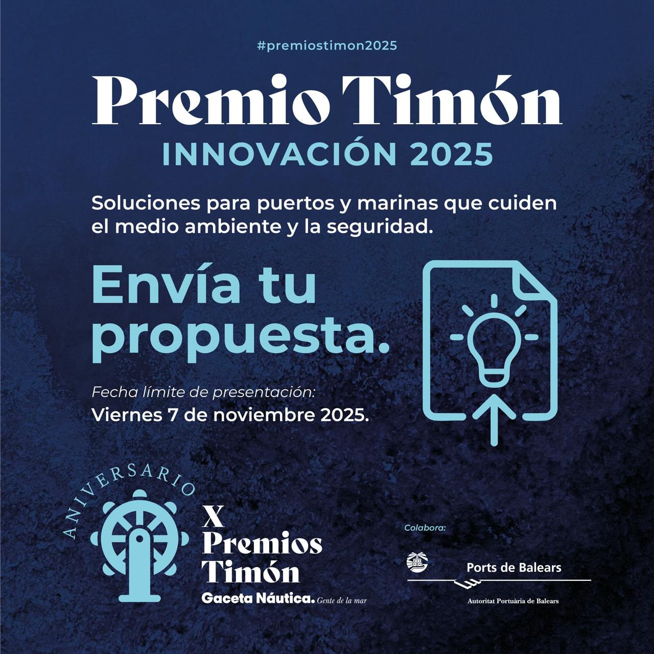 La APB impulsa la innovación náutica con el Premio Timón de Innovación 2025